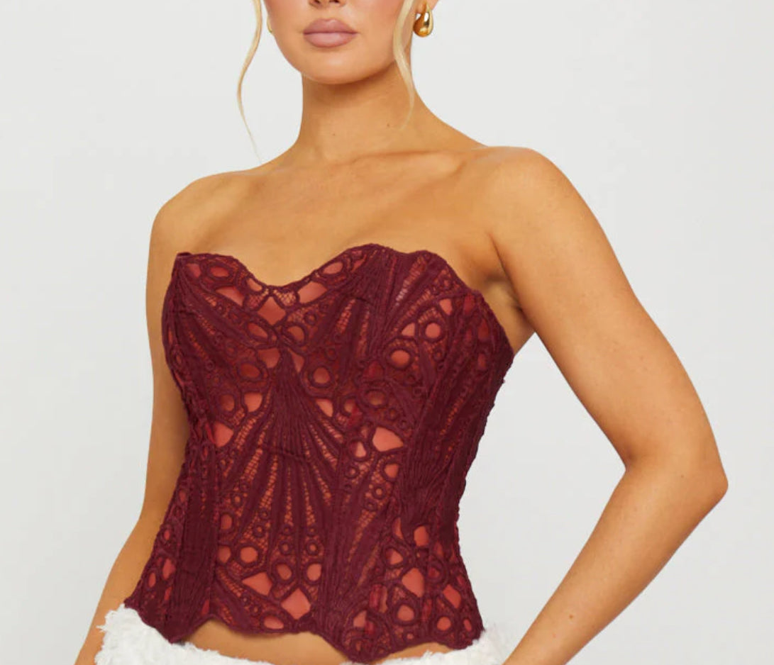 I Really Can't Stay Corset Top