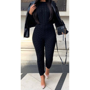 The Adrianna Cable Knit Set In Beige